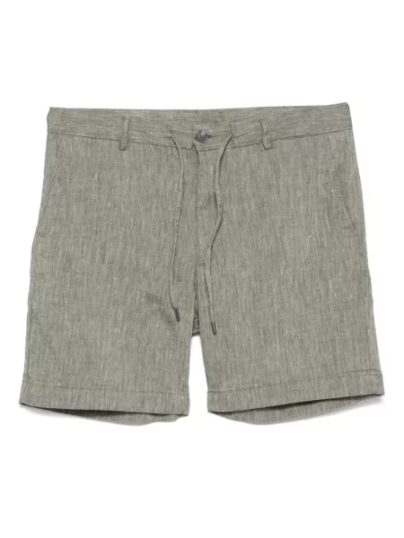 Pantaloni scurți Boss cu cordon verde