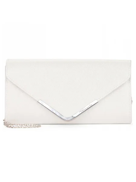 Tamaris Pisemska torbica Amalia srebrna / biserno bela