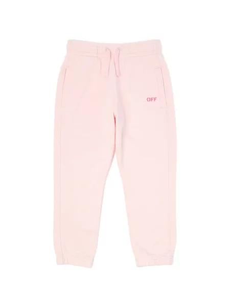 Spodnie dziecięce Off-white białe