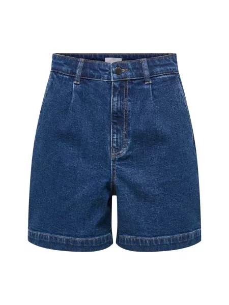 Pantaloni scurți din denim Jacqueline De Yong albastru