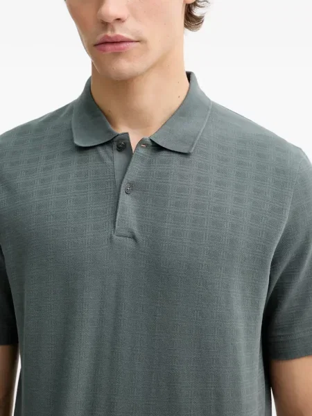 Καρό μικρός polo Marc O'polo γκρι