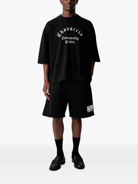 Pantaloni scurți Willy Chavarria negru