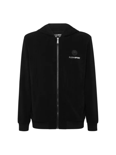Sweter Plein Sport z kapturem czarny