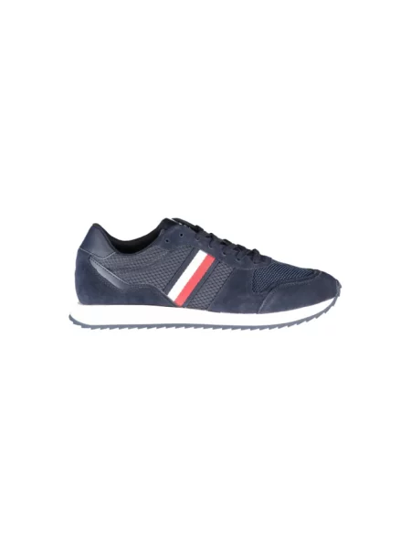 Trampki Tommy Hilfiger skórzane niebieskie