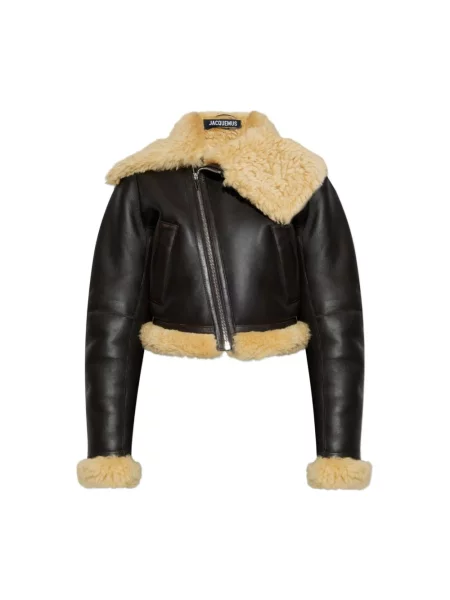 Kurtka Jacquemus brązowa