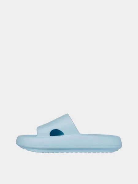 Шлепанцы Skechers голубые