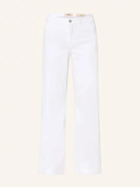Mos Mosh Dżinsy Z Szerokimi Nogawkami Mmdara weiss białe
