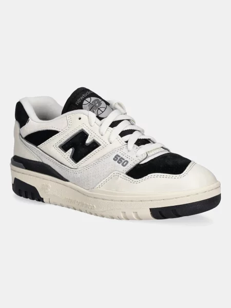 Кожени маратонки New Balance бежово