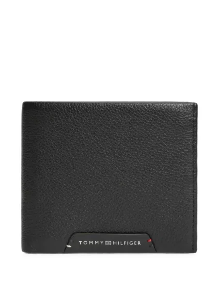 Portofel Tommy Hilfiger cu autograf negru
