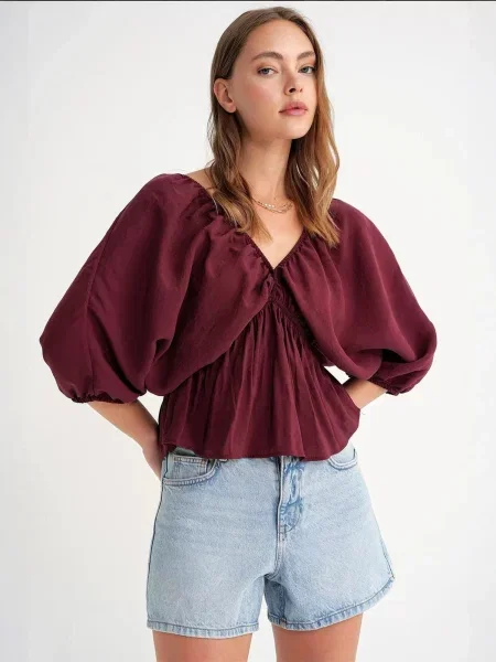 MixRay Bluza burgund