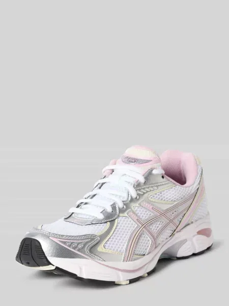 Sneakersy z obszyciem w kontrastowym kolorze model Asics białe