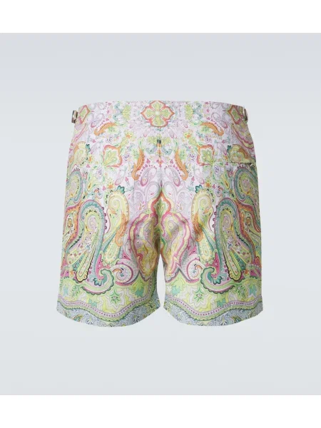 Slip de baie Orlebar Brown cu imagine maro