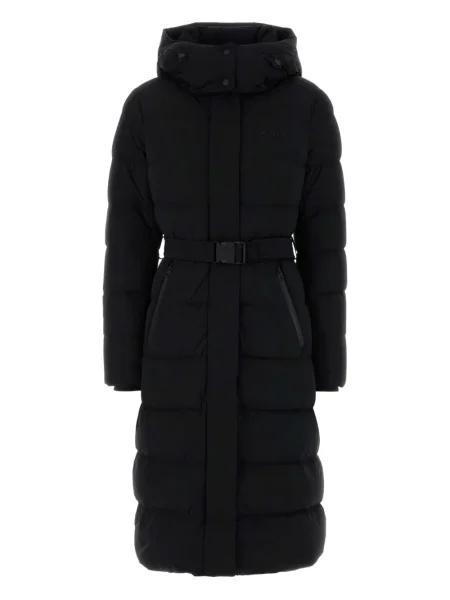 Palton Mackage cu glugă negru
