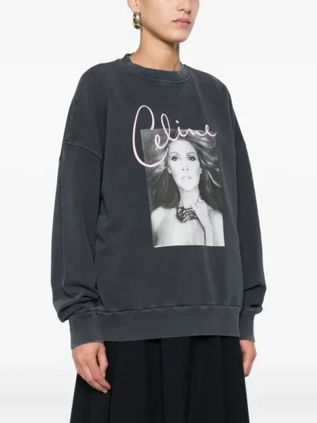 Hanorac Maje cu imagine gri