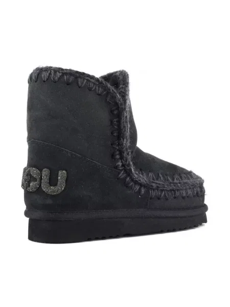 Cizme de zăpadă Mou Eskimo 18 Glitter Logo negru