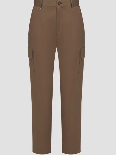 Штани карго Boss коричневі