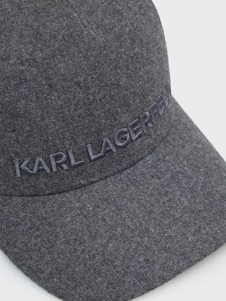 Кепка Karl Lagerfeld серая
