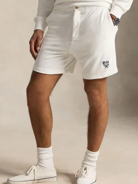 Polo Ralph Lauren pantaloni scurți pentru bărbați cu alb