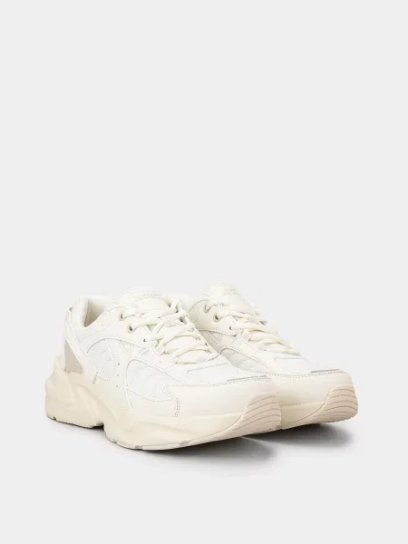 Кожаные повседневные кроссовки Skechers белые