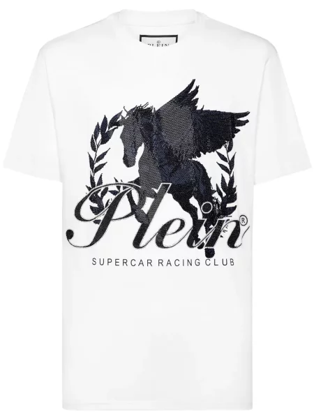 Tricou Philipp Plein alb