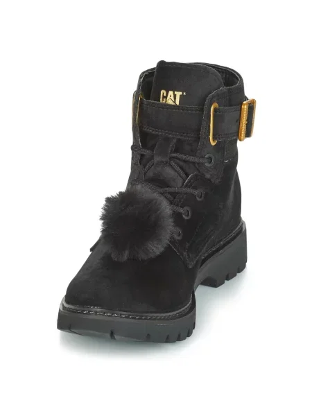 Pantofi Caterpillar de catifea negru