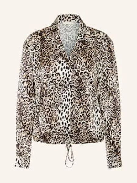 Lilienfels Bluzka Satynowa braun czarna