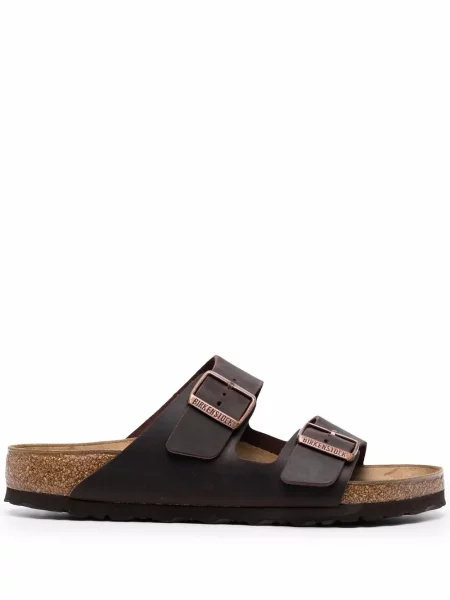 Sandale Birkenstock din piele maro