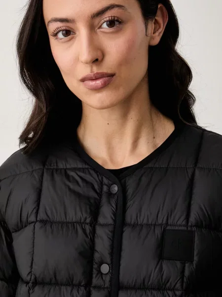 Calvin Klein Jeans капитонирано яке дамско черно
