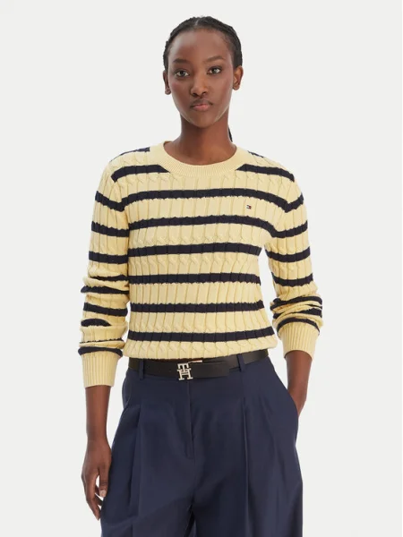 Szvetter Tommy Hilfiger sárga