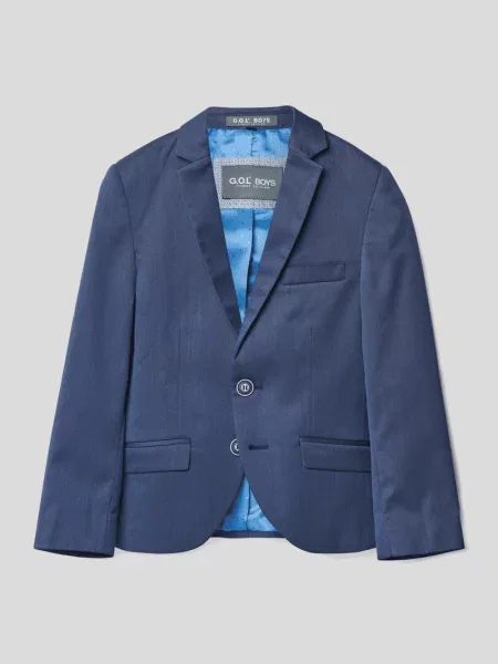 Marynarka o kroju Slim Fit ze streczem G.o.l. niebieska
