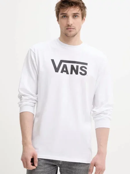 Vans Tričko s dlhým rukávom biela