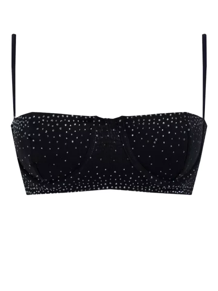 Kryształ górski top Undergold czarny