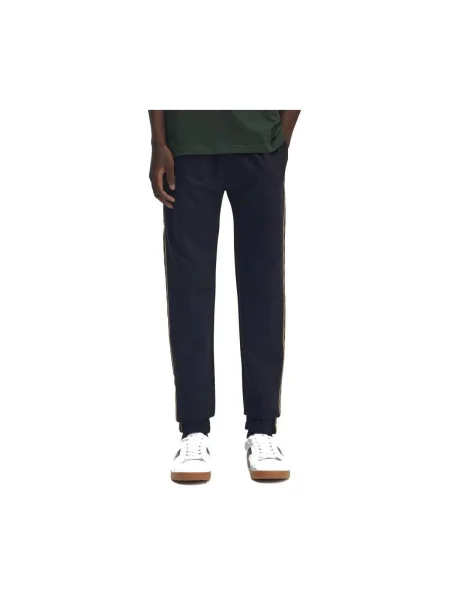 Pantaloni Fred Perry alergare albastru