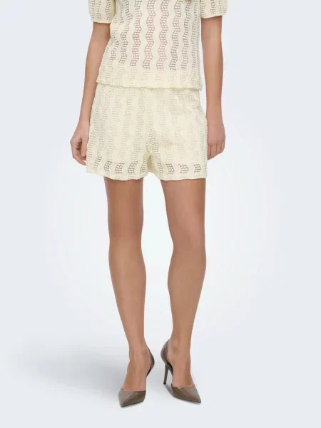 ONLY Pantaloni ONLGRACE crem