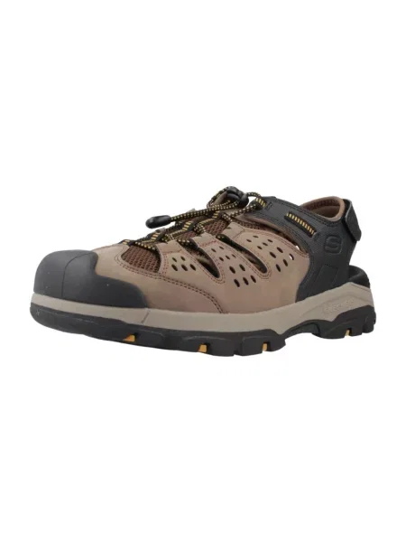 Botki Skechers brązowe