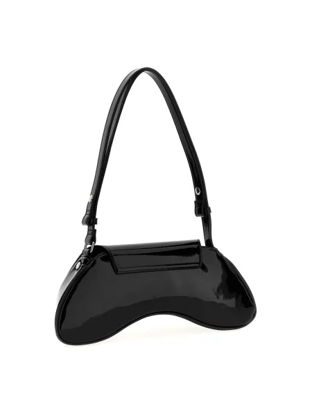 Torebka crossbody Diesel biznesowa czarna