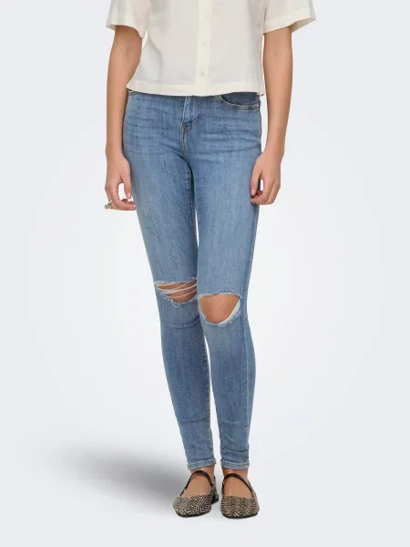ONLY Jeans ONLPower denim albastru