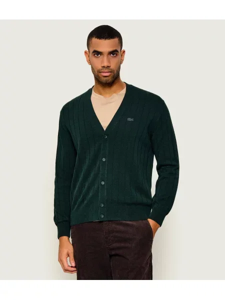 Lacoste Cardigan verde
