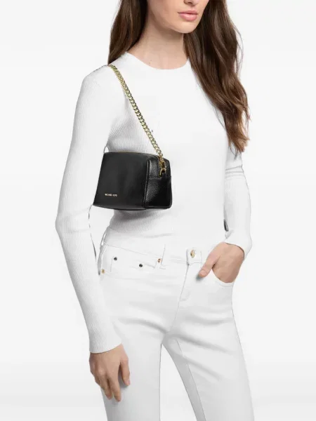 Geanta crossbody Michael Kors din piele negru