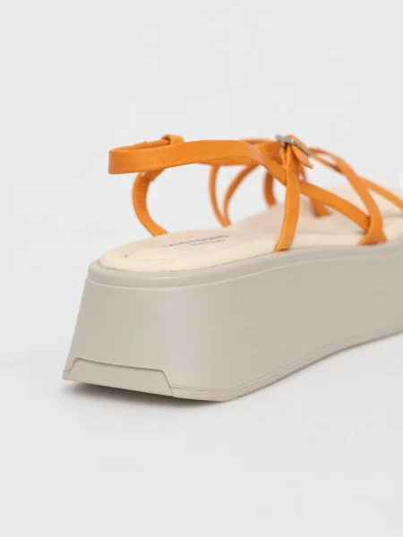 Kožené sandály Vagabond Shoemakers Courtney oranžová