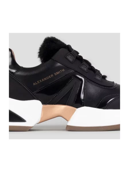 Sneakersy Alexander Smith czarne