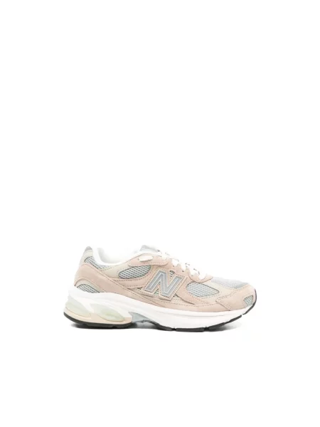 Sneakersy New Balance skórzane szare