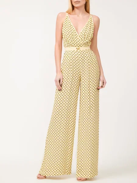 Комбінезон Elisabetta Franchi жовтий