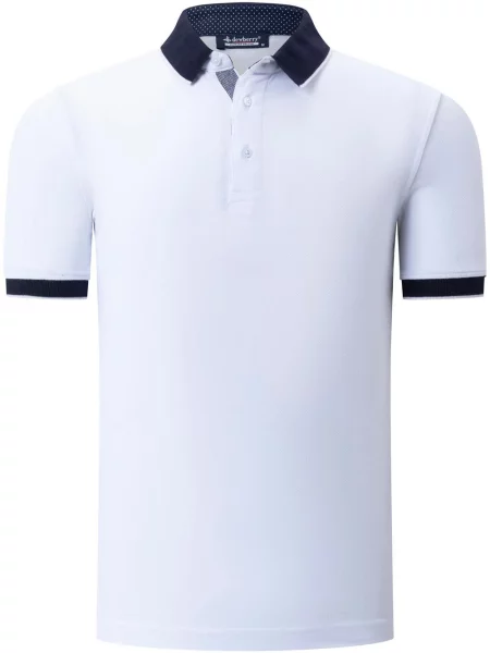 Tricou polo Dewberry alb