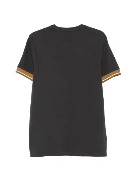 Tricou Fred Perry cu broderie gri