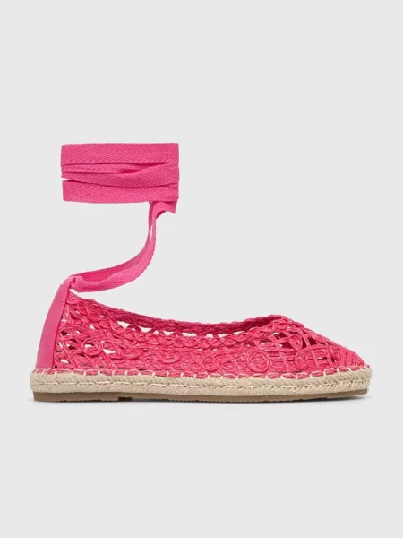 Эспадрильи Answear Lab розовые