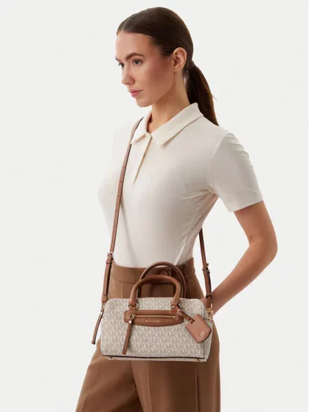 MICHAEL Michael Kors Ručna torbica pijeska / tamno / karamela bež