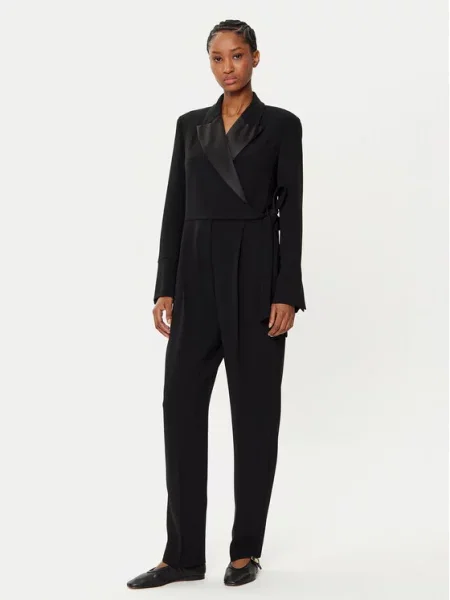 Weekend Max Mara Kombinezonas Baviera Straight Fit juoda