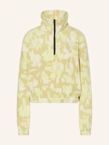 The North Face Bluza Polarowa Typu Troyer Mountain Athletics gelb żółty