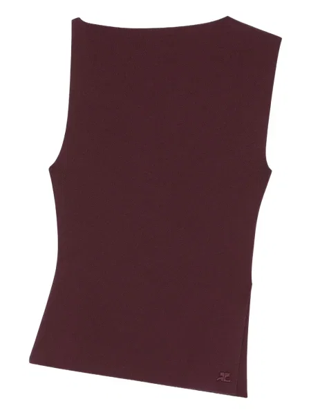 Top Courreges roșu